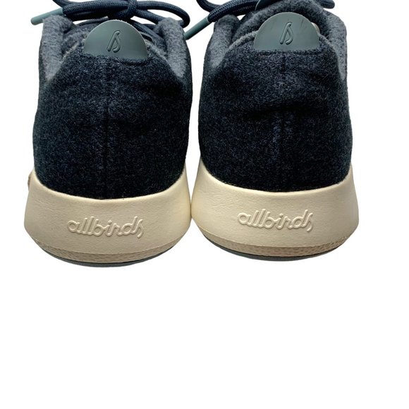 ALLBIRDS Mizzle Dark Blue New Zealand Merino Wool Runners - Picture 8 of 12